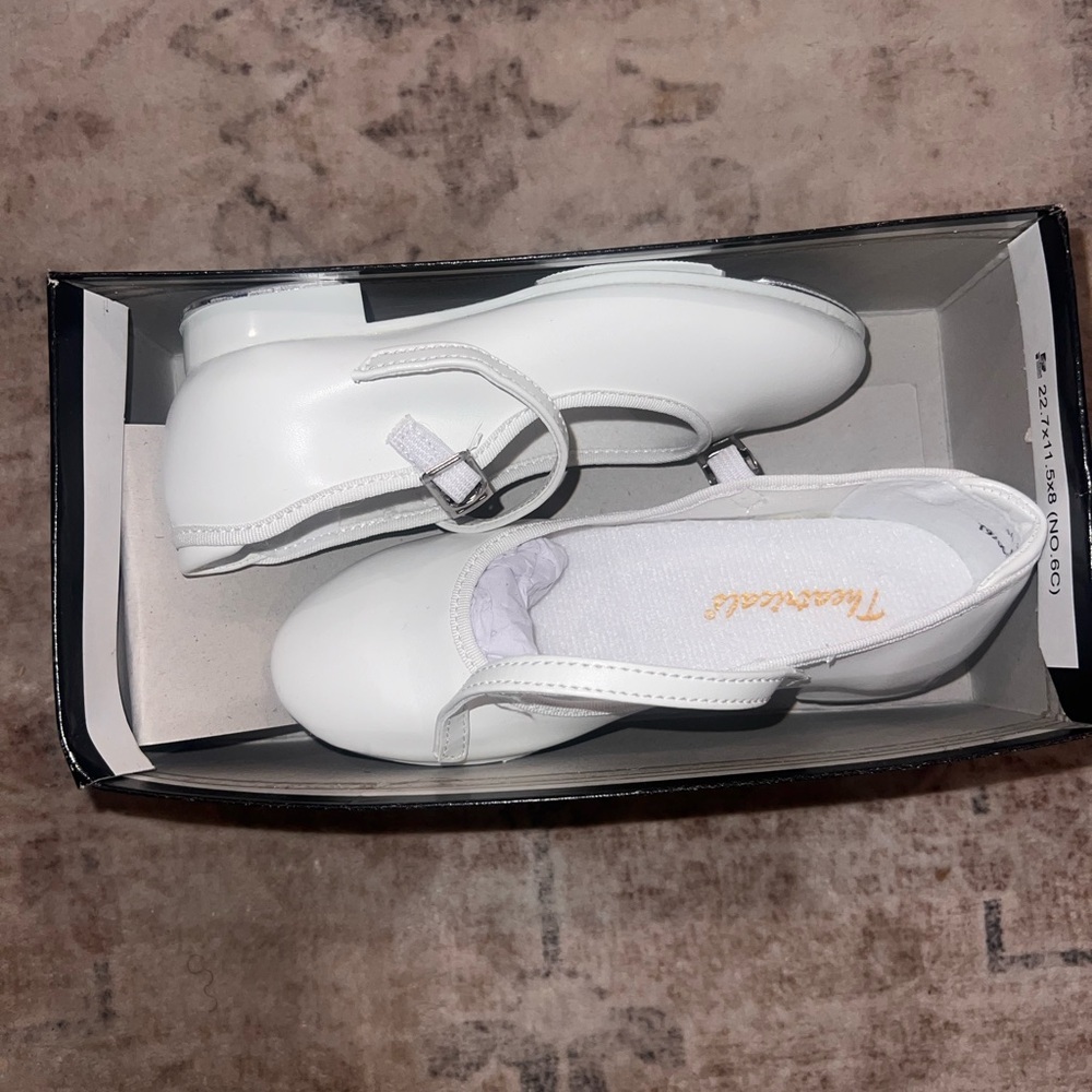 White Tap Shoes